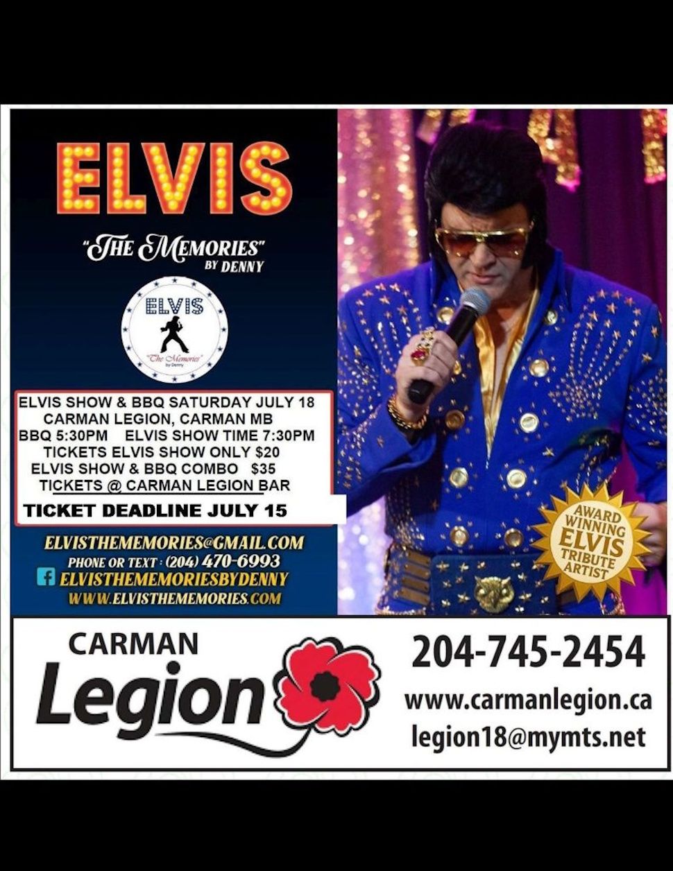 Elvis, The Memories poster